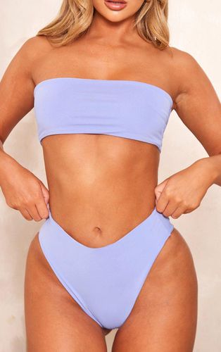 Womens Dark Lilac High Waist High Leg Bikini Bottoms - - 6 - NastyGal UK (+IE) - Modalova
