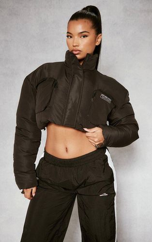 Womens Pocket Front Cropped Puffer Jacket - XS - NastyGal UK (+IE) - Modalova