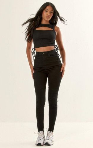 Womens Tall Skinny 5 Pocket High Waist Jeans - 6 - NastyGal UK (+IE) - Modalova