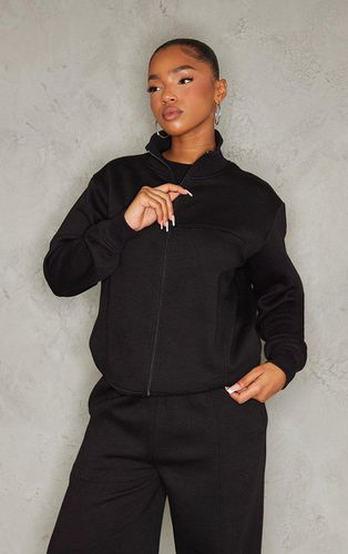 Womens Seam Detail Zip Through Track Top - S - NastyGal UK (+IE) - Modalova