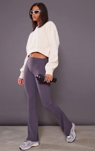 Womens Cream Studio Mode Embroidered Cropped Sweatshirt - - XS - NastyGal UK (+IE) - Modalova
