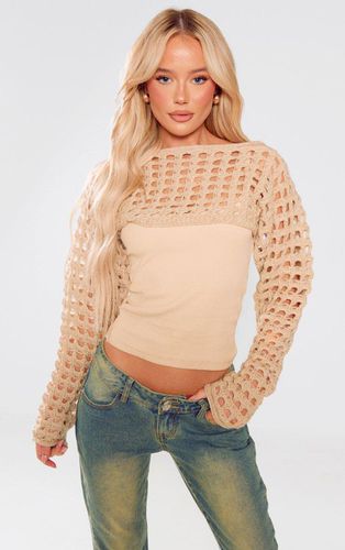 Womens Oversized Crochet Knitted Sleeves - XS - NastyGal UK (+IE) - Modalova