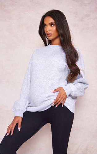 Womens Maternity Marl Basic Ultimate Sweatshirt - 6 - NastyGal UK (+IE) - Modalova