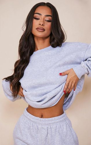 Womens Petite Marl Basic Ultimate Oversized Sweatshirt - XS - NastyGal UK (+IE) - Modalova