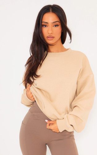 Womens Petite Sand Ultimate Oversized Sweatshirt - - L - NastyGal UK (+IE) - Modalova