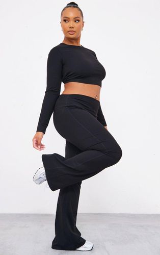 Womens Plus Sculpt High Waist Flare Yoga trousers - 28 - NastyGal UK (+IE) - Modalova
