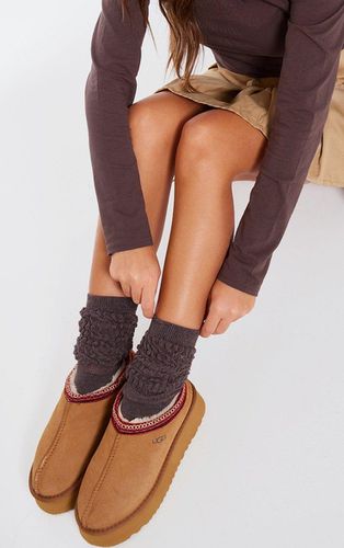 Womens Mocha Marl Chunky Knitted Slouchy Socks - - One Size - NastyGal UK (+IE) - Modalova