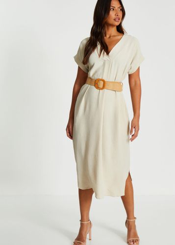 Womens Belted Midi Shirt Dress - - One Size - NastyGal UK (+IE) - Modalova