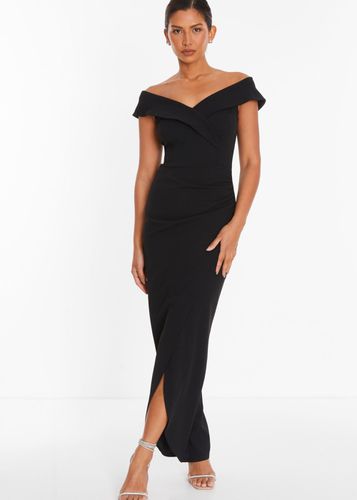 Womens Bardot Wrap Maxi Dress - - 12 - NastyGal UK (+IE) - Modalova
