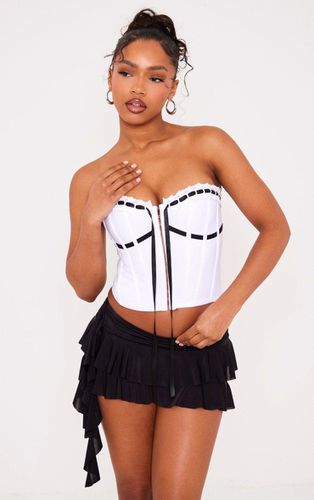 Womens Slinky Tiered Drape Micro Mini Skirt - 10 - NastyGal UK (+IE) - Modalova