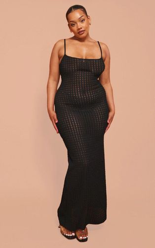 Womens Plus Textured Strappy Maxi Dress - 18 - NastyGal UK (+IE) - Modalova