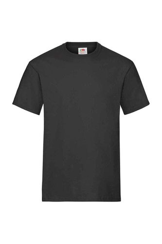 Heavy Cotton T-Shirt - Black - S - Fruit of the Loom - Modalova