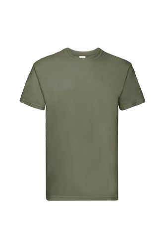 Super Premium T-Shirt - Green - XL - Fruit of the Loom - Modalova
