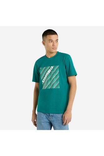 Gradient Box T-Shirt - Green - L - Umbro - Modalova