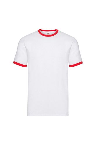 Ringer T-Shirt - White - XL - NastyGal UK (+IE) - Modalova