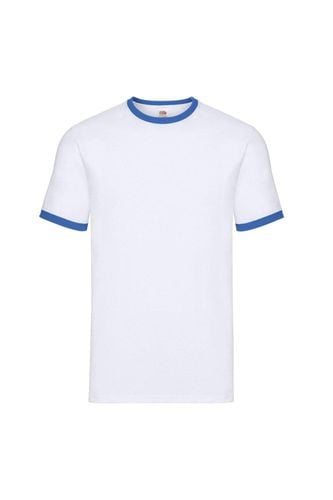 Ringer T-Shirt - White - L - NastyGal UK (+IE) - Modalova