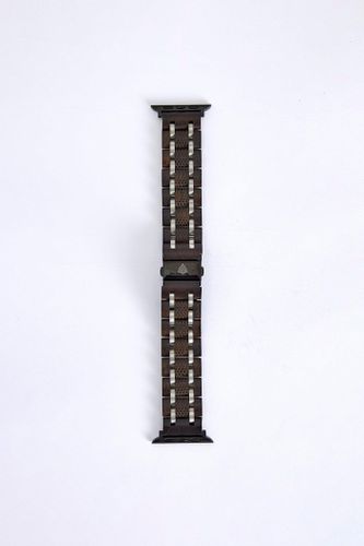 The Ebony Wood Apple Watch Strap - - One Size - The Sustainable Watch Company - Modalova