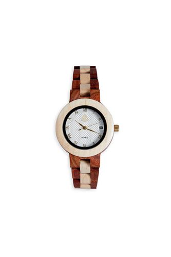 Womens The Hazel Handmade Wood Watch - - One Size - The Sustainable Watch Company - Modalova