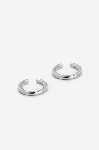 Womens Silver Thick Conch Ear Cuffs - - One Size - MUCHV - Modalova