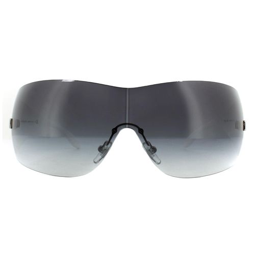 Womens Shield Silver Gradient Sunglasses - One Size - NastyGal UK (+IE) - Modalova