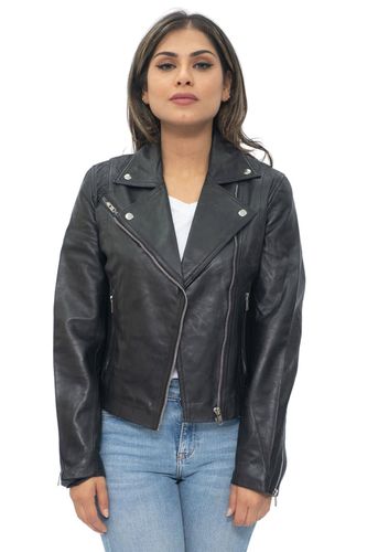 Womens Leather Biker Jacket-Zanzibar - - 16 - Infinity Leather - Modalova
