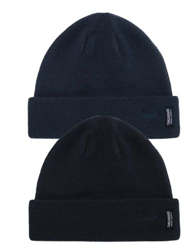 Tom' 2 Pack Beanie Hat - - One Size - Threadbare - Modalova