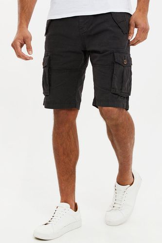 Lugo' Regular Fit Cotton Twill Cargo Shorts - - 32R - NastyGal UK (+IE) - Modalova