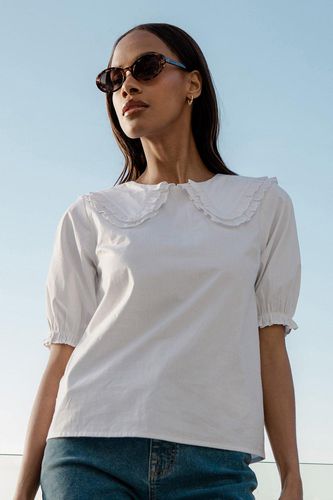Womens 'Palace' Oversized Frill Collar Blouse - - 8 - NastyGal UK (+IE) - Modalova