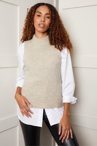 Womens 'Hazel' Crew Neck Knitted Vest - - 8 - NastyGal UK (+IE) - Modalova