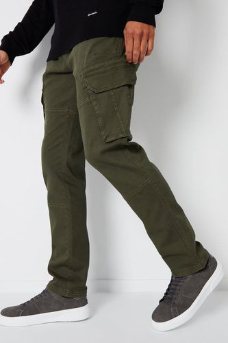 Freeze' Cotton Cargo Pocket Trousers With Stretch - - 36R - Threadbare - Modalova