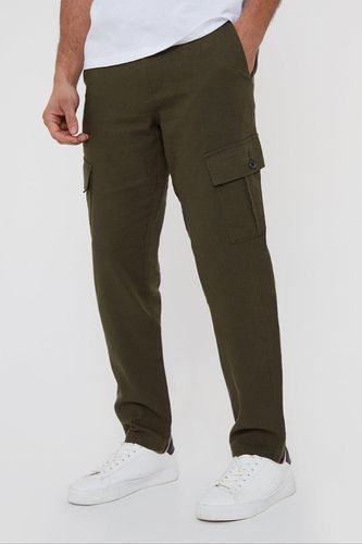 Ramsay' Linen Blend Cargo Trousers - - 30R - NastyGal UK (+IE) - Modalova
