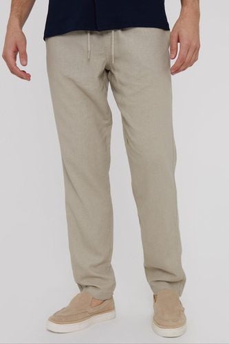 Fellow' Linen Blend Drawcord Trousers - - XL - Threadbare - Modalova