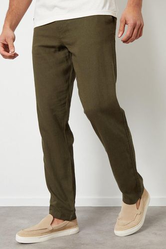 Annual' Linen Blend Casual Trousers - - 32R - Threadbare - Modalova