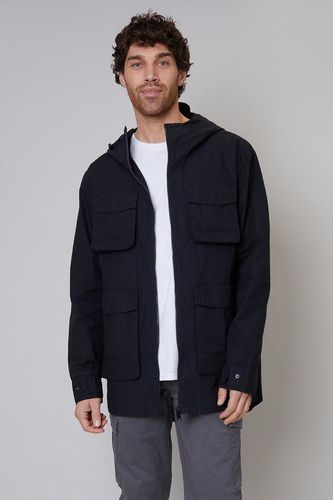 Sheen' Longline Hooded Utility Detail Jacket - - XL - Threadbare - Modalova
