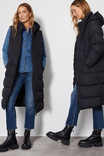 Womens 'Ony' Longline Hooded Puffer Jacket - - 12 - NastyGal UK (+IE) - Modalova