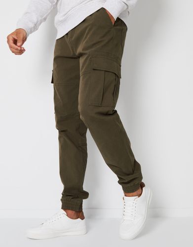 Bloomdale' Jogger Style Cargo Trousers with Stretch - - XXL - Threadbare - Modalova