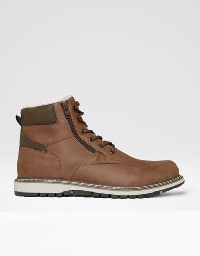 Elland' Sherpa Lined Worker Boots - - 7 - NastyGal UK (+IE) - Modalova