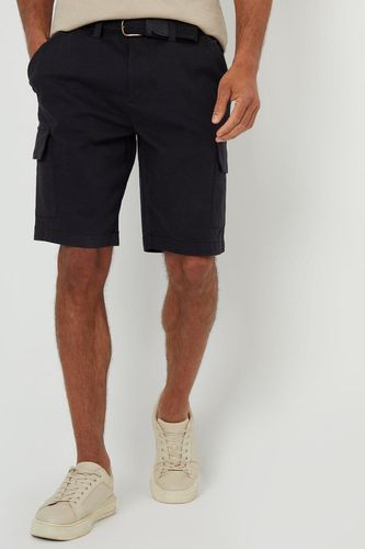 Couture' Belted Cargo Shorts With Stretch - - 38R - Threadbare - Modalova