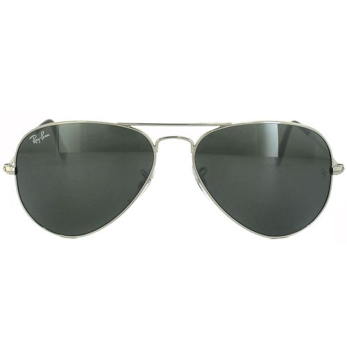 Aviator Silver Mirror Sunglasses - One Size - Ray-Ban - Modalova