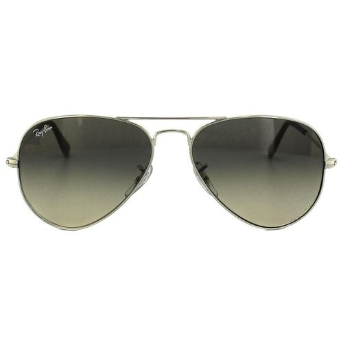 Aviator Silver Gradient Aviator 3025 Sunglasses - One Size - NastyGal UK (+IE) - Modalova
