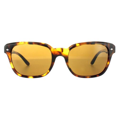 Square Havana Sunglasses - One Size - Giorgio Armani - Modalova