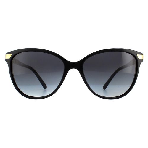 Womens Cat Eye With Gold Detailing Grey Gradient BE4216 Sunglasses - One Size - Burberry - Modalova