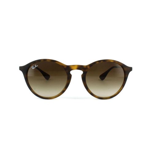 Round Havana Gunmetal Gradient Sunglasses - One Size - Ray-Ban - Modalova