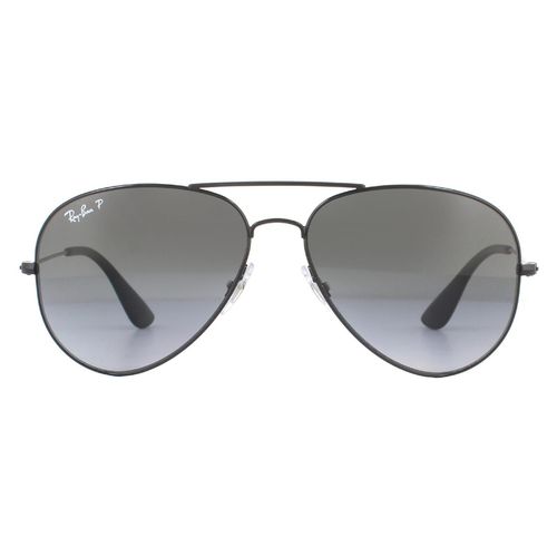 Aviator Grey Polarized Sunglasses - One Size - Ray-Ban - Modalova