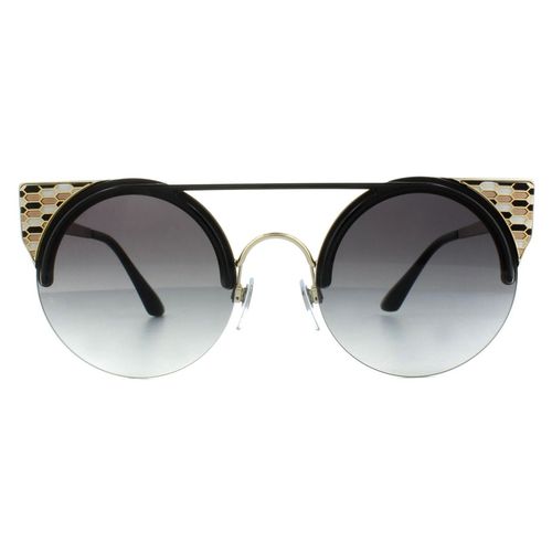 Womens Round Pale Gold Grey Gradient Sunglasses - One Size - NastyGal UK (+IE) - Modalova