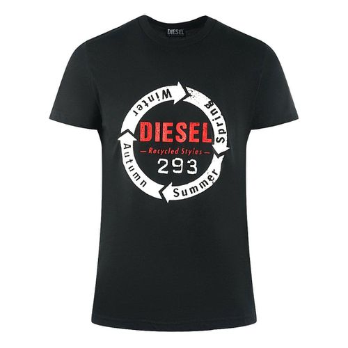 Recycled Styles Logo T-Shirt - L - Diesel - Modalova
