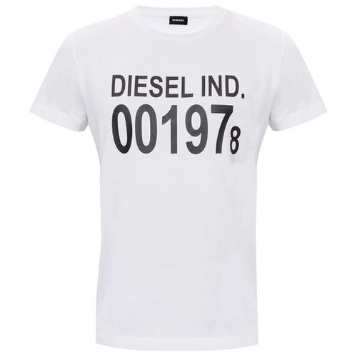 White T-Shirt - S - Diesel - Modalova