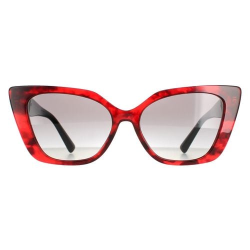 Womens Cat Eye Red Havana Grey Gradient VA4073 - - One Size - NastyGal UK (+IE) - Modalova