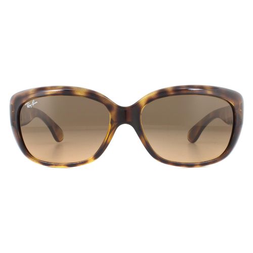 Womens Butterfly Havana Light Black Gradient Sunglasses - One Size - Ray-Ban - Modalova