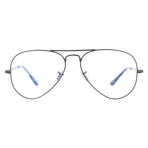 Aviator Clear Blue Light Filter Sunglasses - One Size - Ray-Ban - Modalova